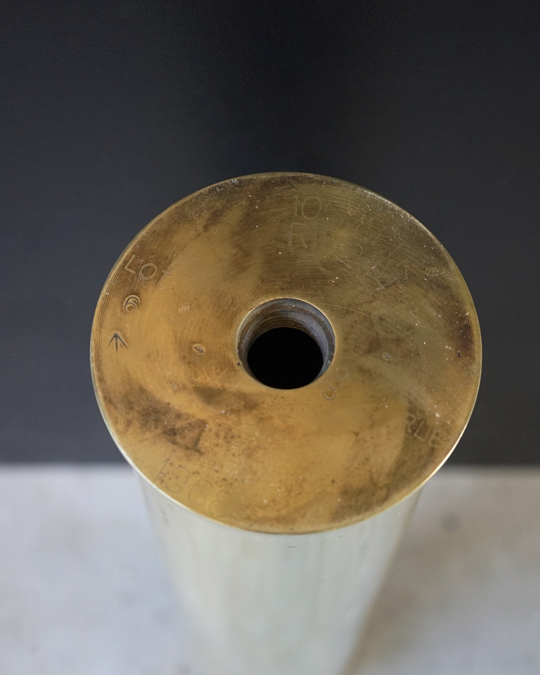 Large British 105mm Gunshells Trinity Marine
