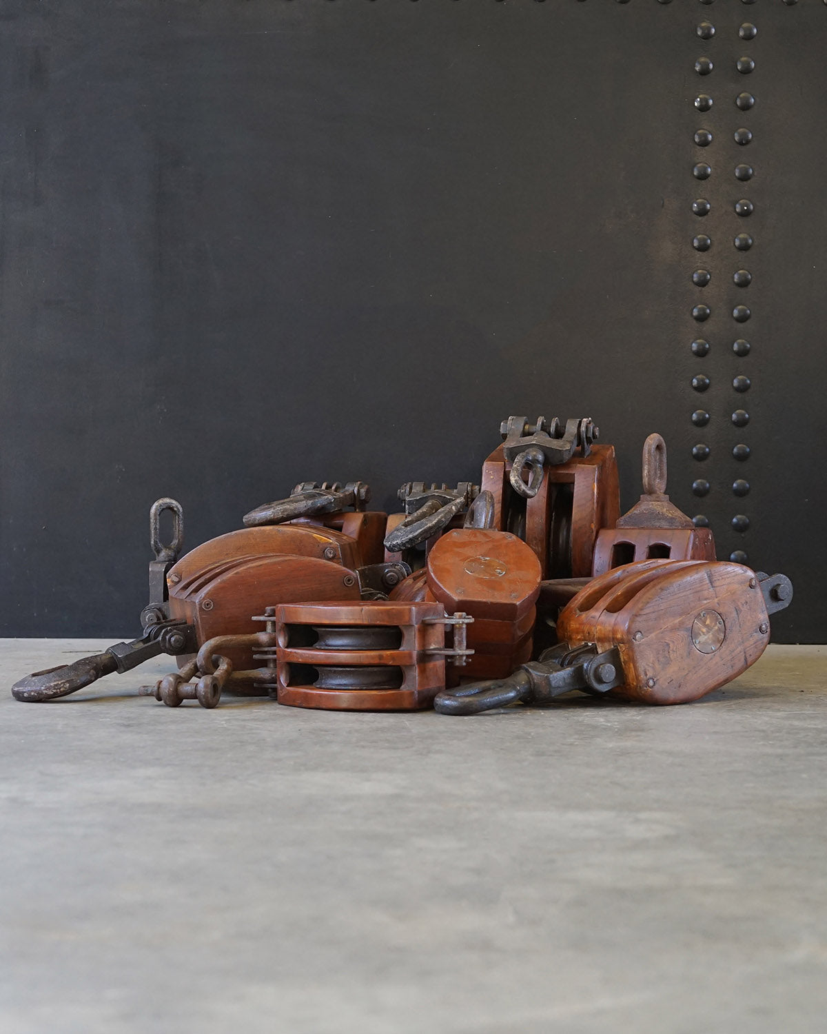 Large Ships Pulley Block - Double Trinity Marine