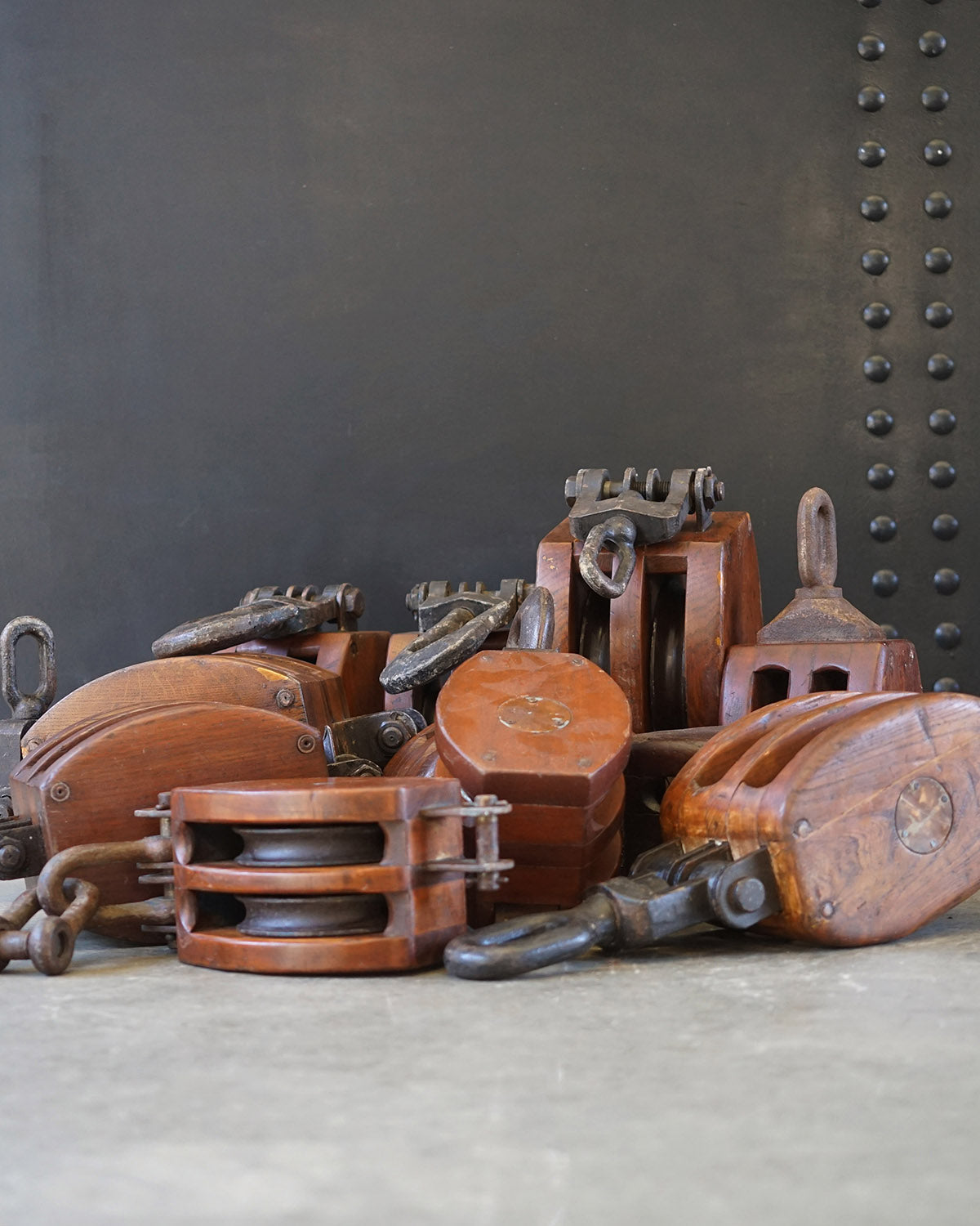 Large Ships Pulley Block - Double Trinity Marine