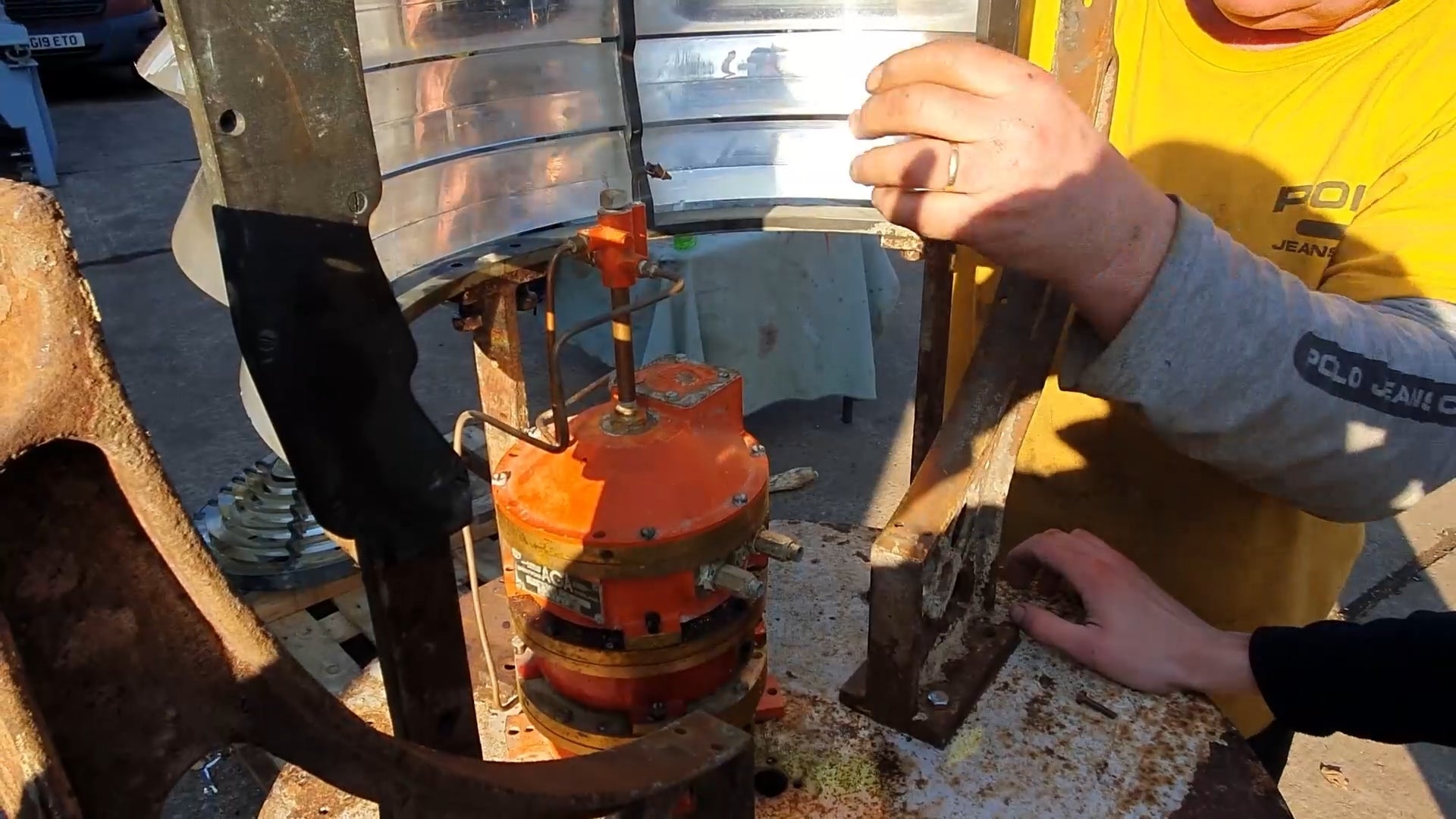 Lighthouse restoration