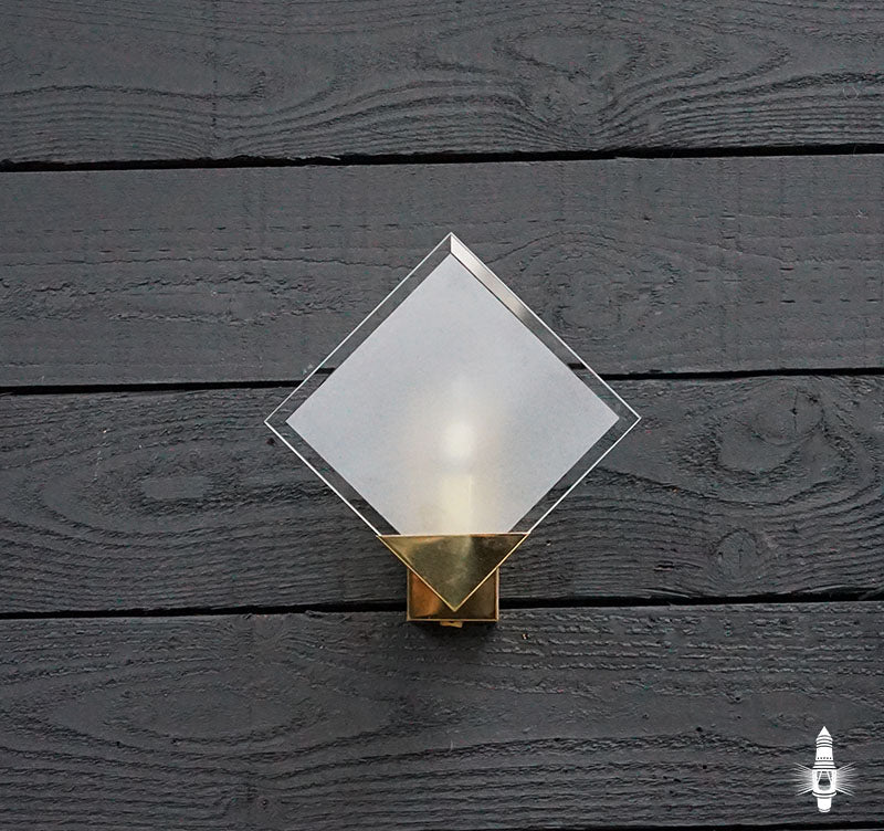 MS Marco Polo | Diamond Glass Wall Light Sconce Trinity Marine