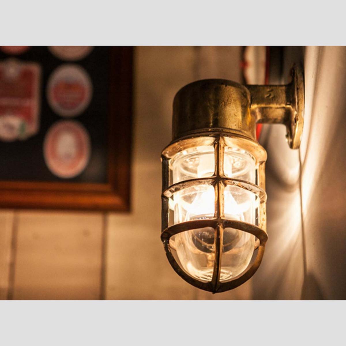 Vintage Ships Outdoor Wall Light - MV Baltic Mariner Trinity Marine