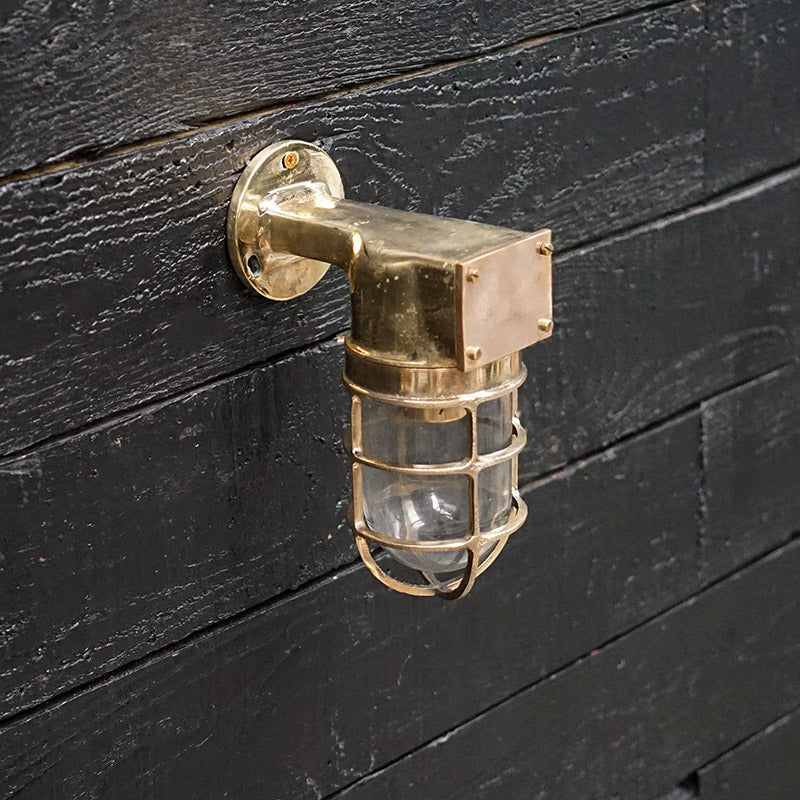MV Bond Brass Outdoor Wall Light Trinity Marine