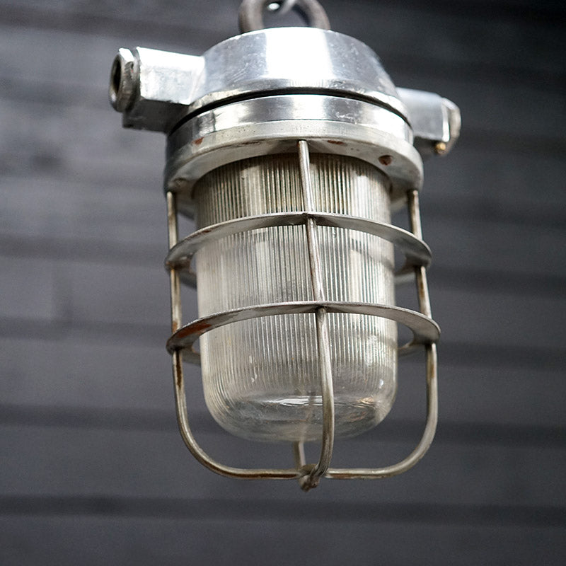 MV Grand Ocean | Ribbed Glass Passageway Pendant Trinity Marine