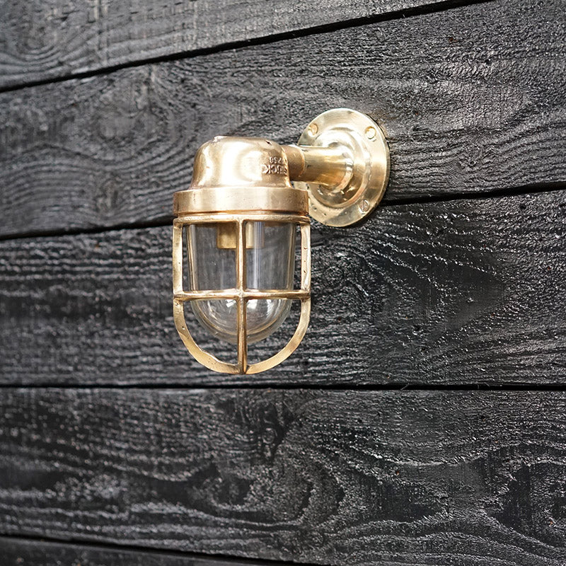 MV Innovator Brass Wall Light Trinity Marine