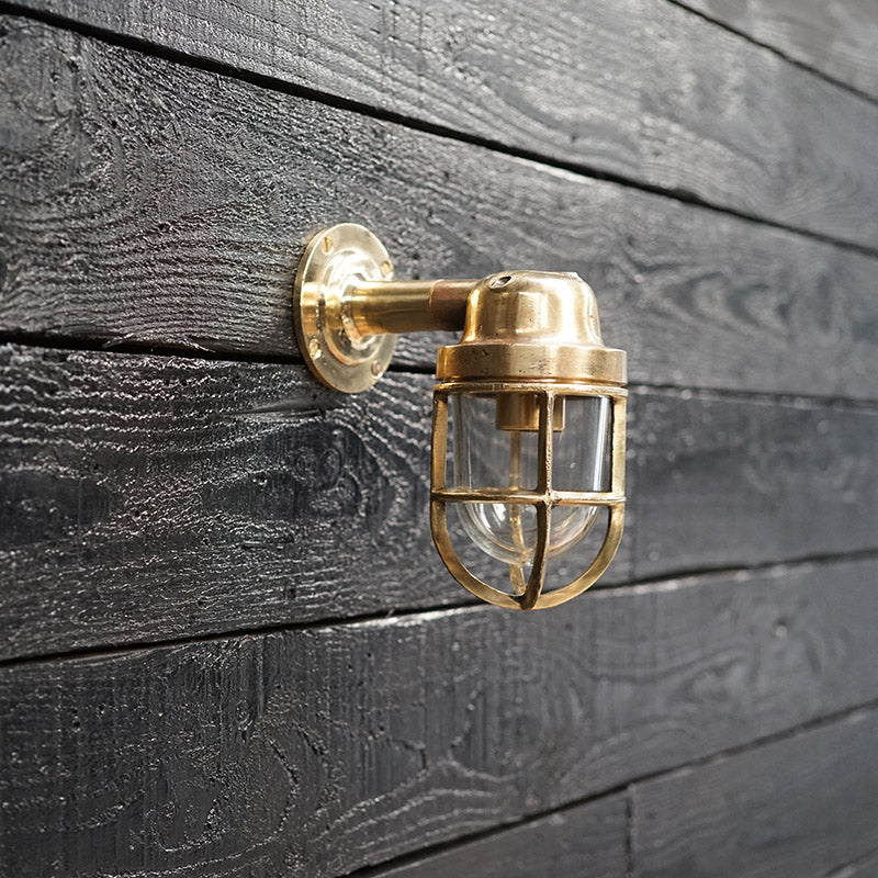 MV Innovator Brass Wall Light Trinity Marine