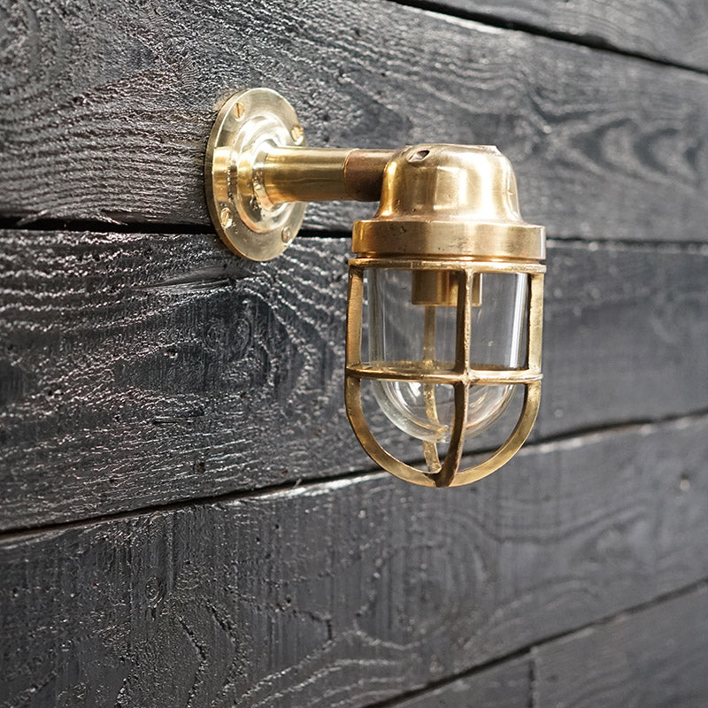 MV Innovator Brass Wall Light Trinity Marine