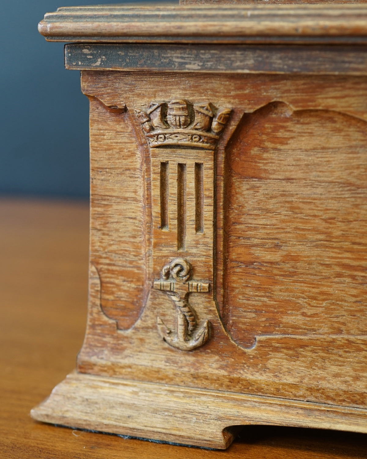 Royal Navy Launching Boxed Gavel - HMS Bramble 1938 Trinity Marine