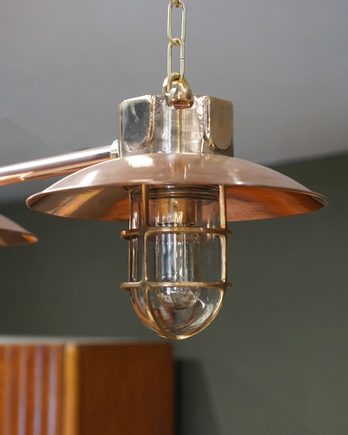 Bespoke Island Pendant Lights - MV Neptune Trinity Marine