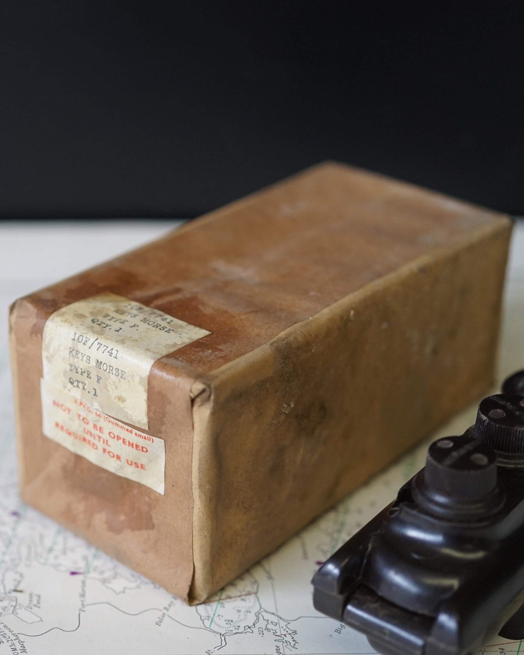 Rare Unissued ‘Bathtub’ RAF Morse Key in Original Packaging Trinity Marine