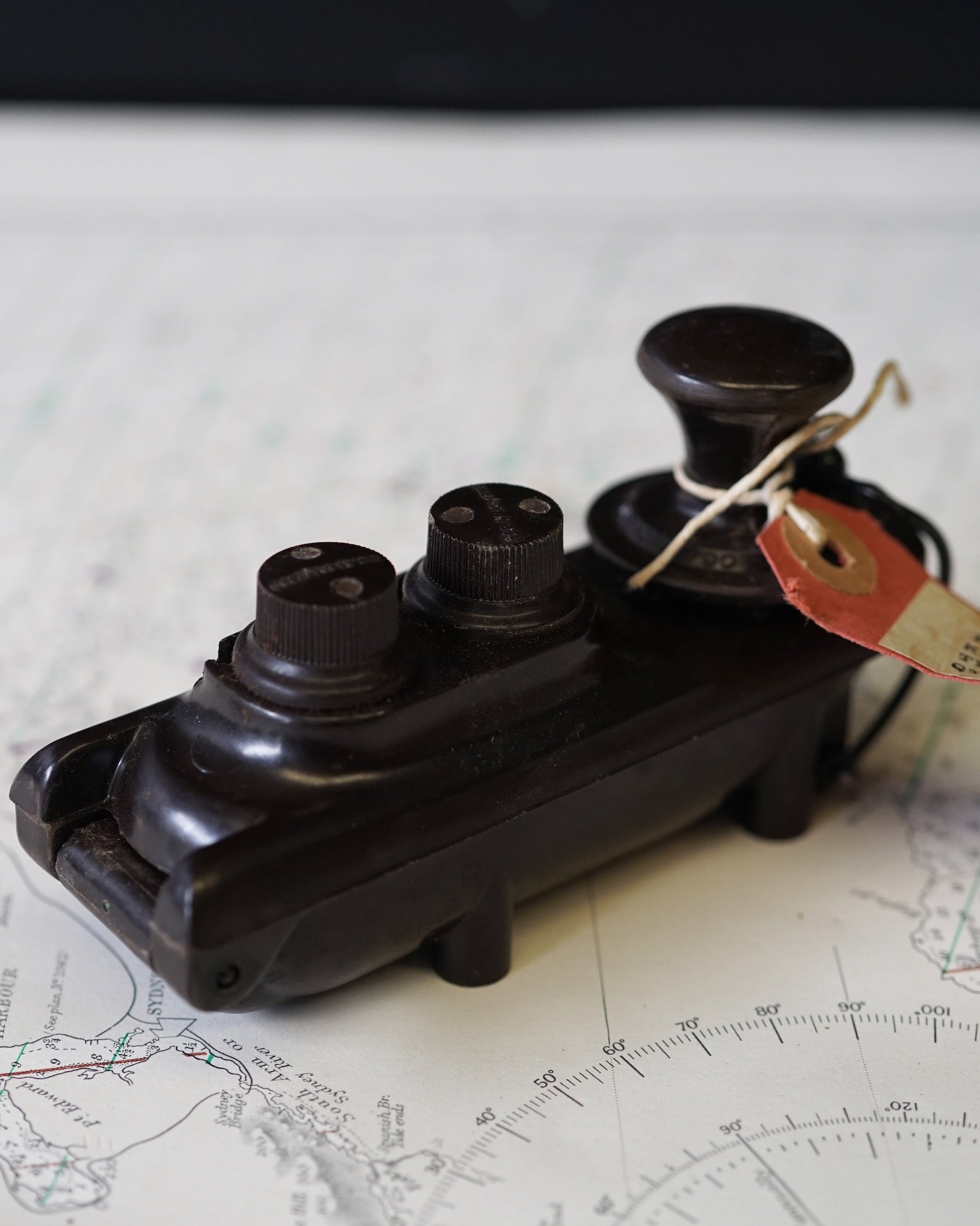 Rare Unissued ‘Bathtub’ RAF Morse Key in Original Packaging Trinity Marine