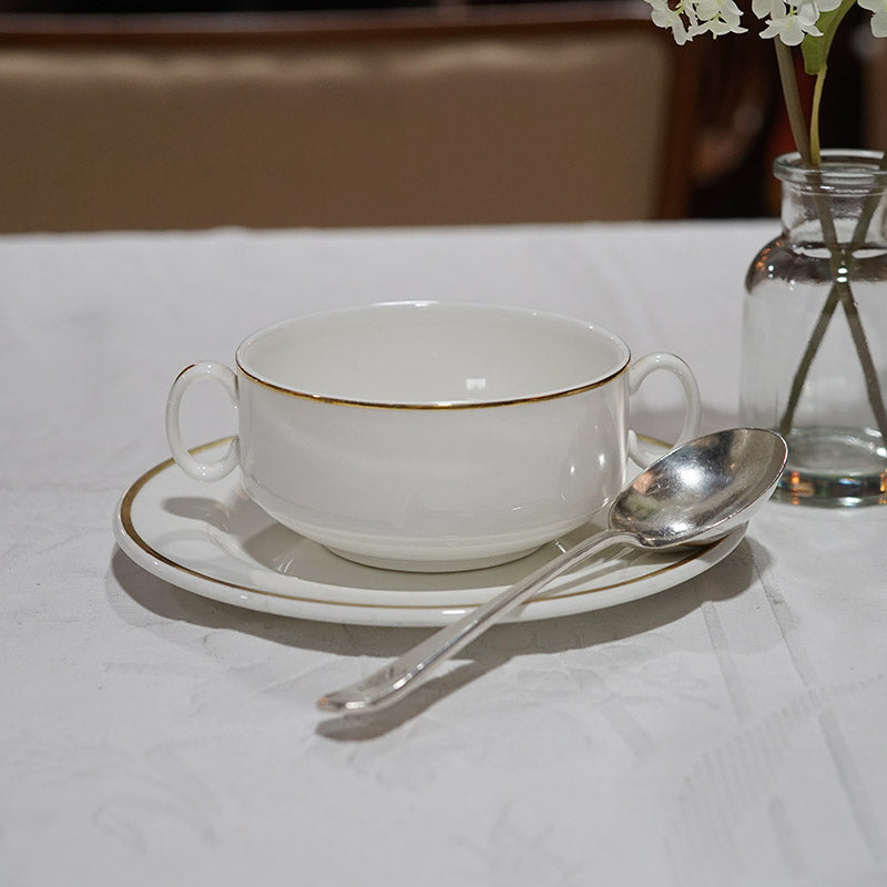 NZSC Ocean Liner Six Soup Spoons - 1930’s Trinity Marine