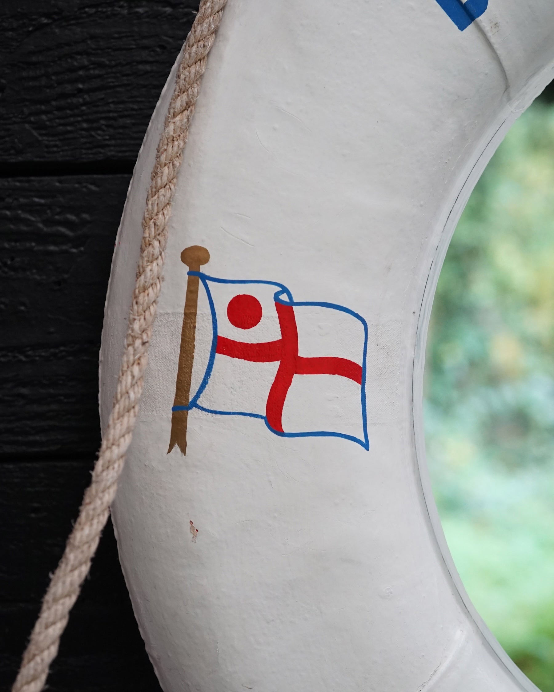 Royal Navy Naval Base Commander Life Ring - Mirror Trinity Marine