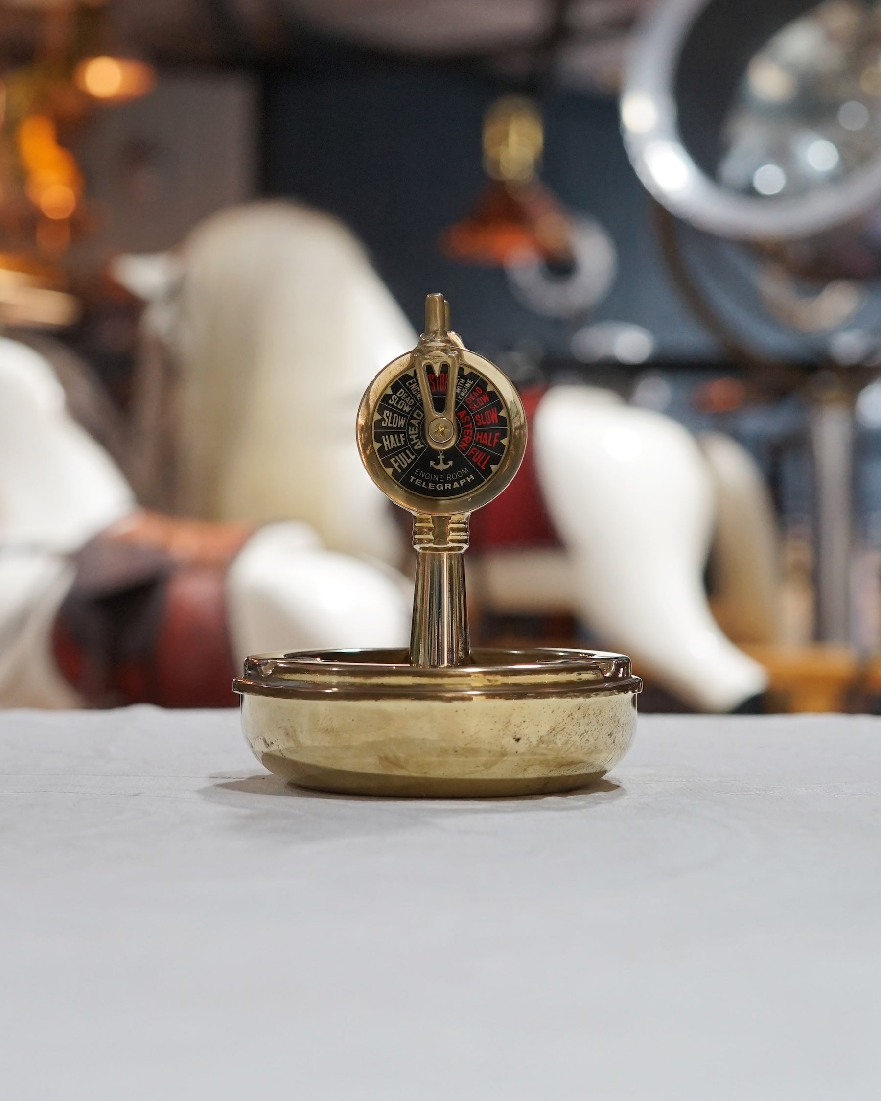 Novelty Ships Telegraph Ashtray Trinity Marine