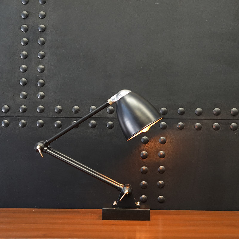 Ocean Liner Adjustable Desk Lamp - Black Trinity Marine