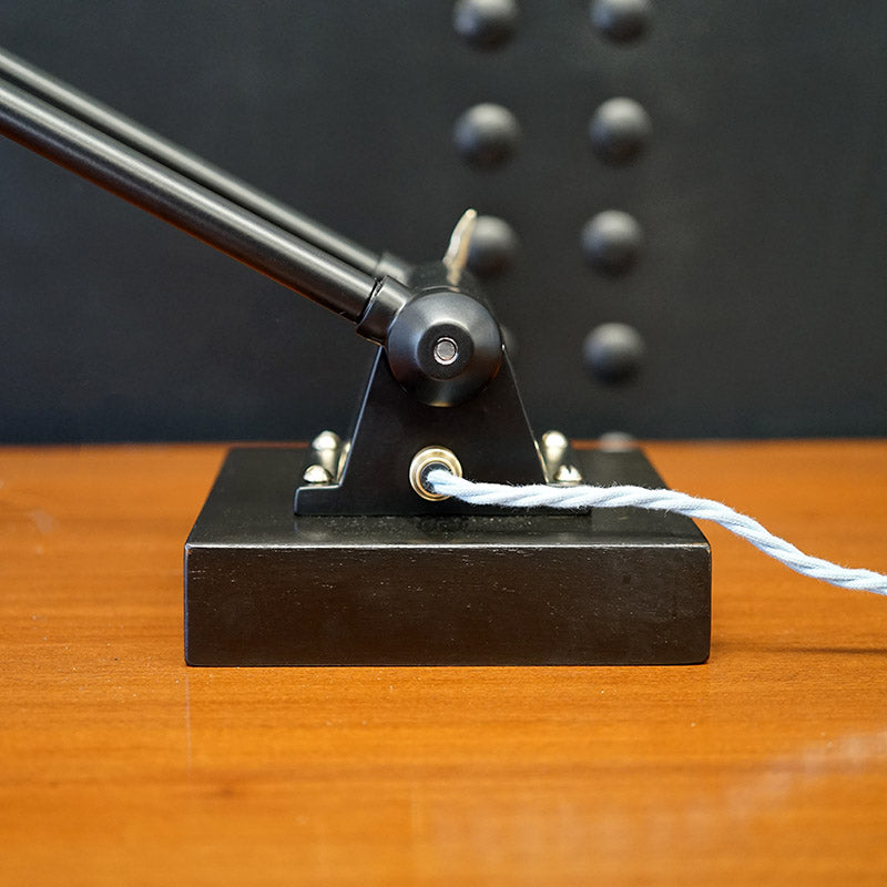 Ocean Liner Adjustable Desk Lamp - Black Trinity Marine