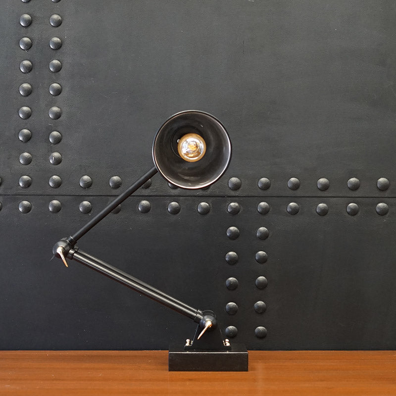 Ocean Liner Adjustable Desk Lamp - Black Trinity Marine