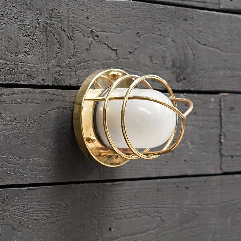 Brass Passage Light Ex Princess Daphne - 1955 Trinity Marine