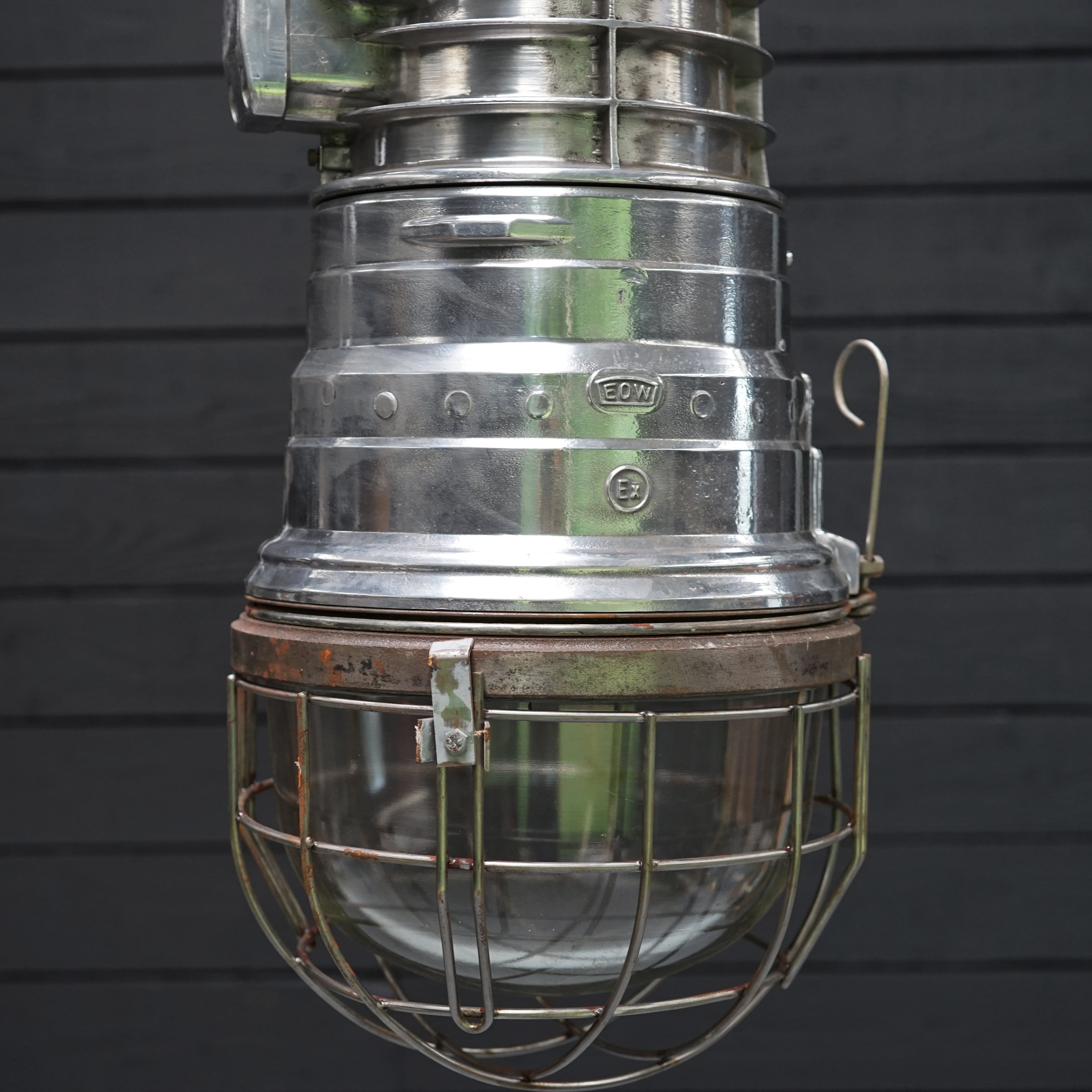 Superb EOW German Extra Large Pendant Light Trinity Marine
