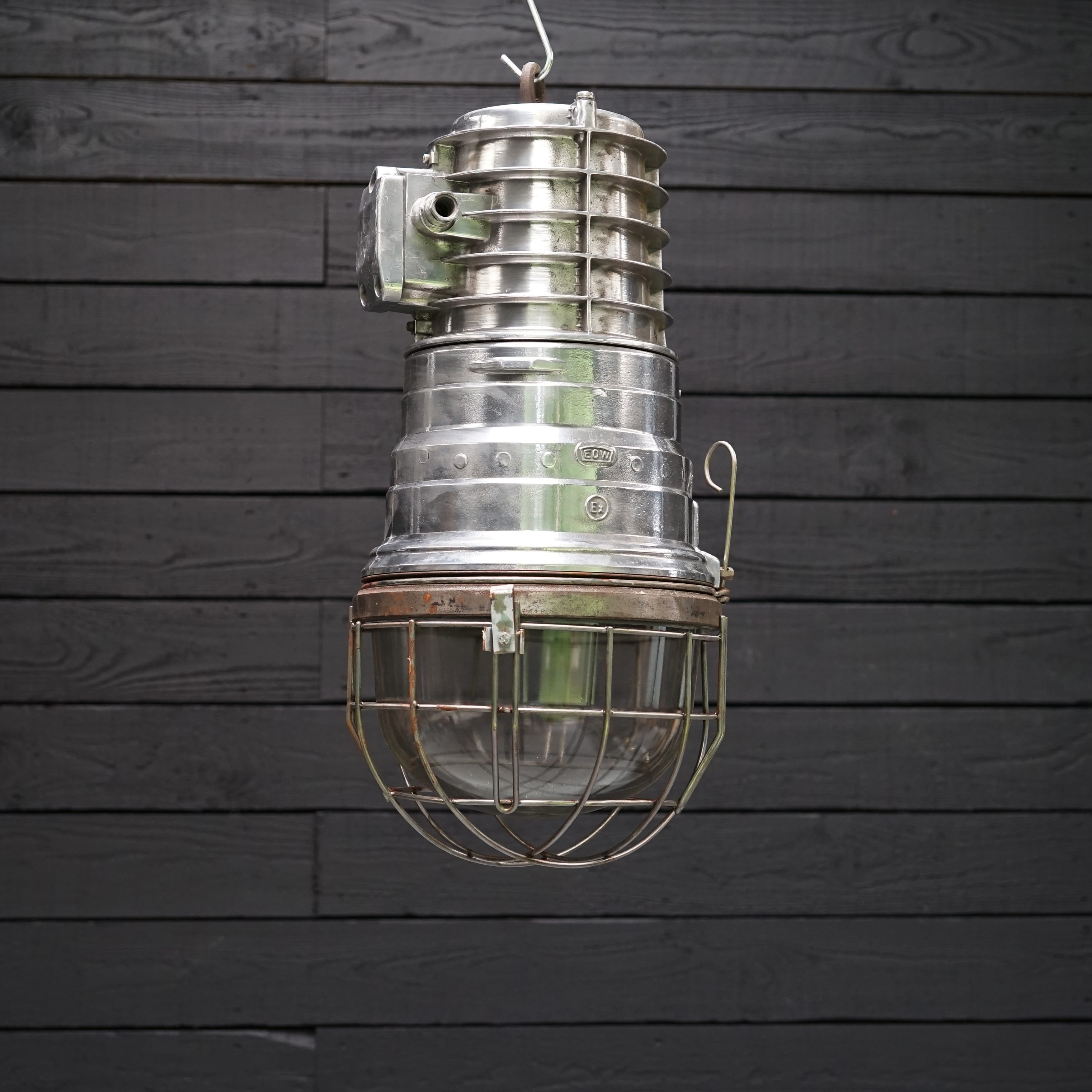 Superb EOW German Extra Large Pendant Light Trinity Marine