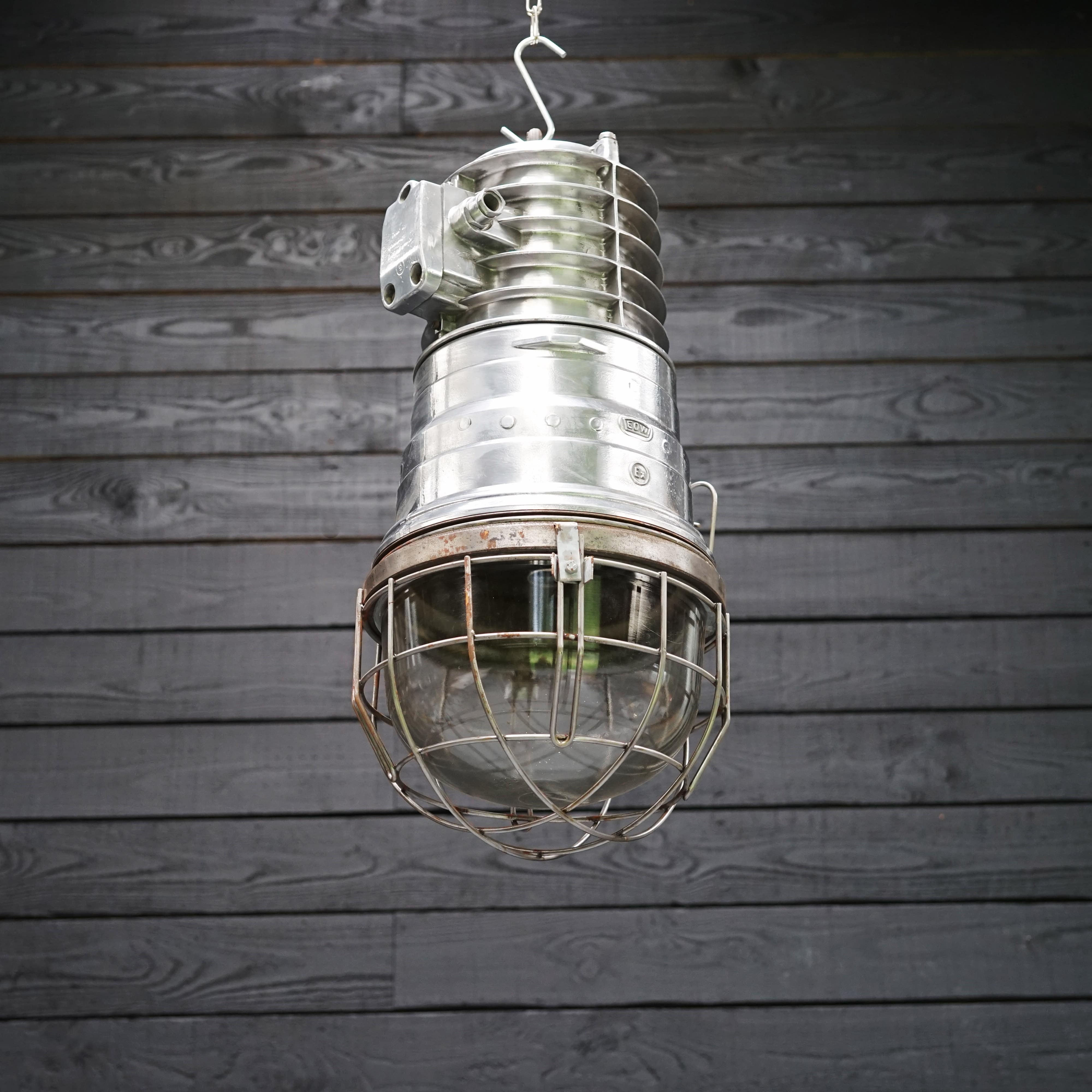 Superb EOW German Extra Large Pendant Light Trinity Marine