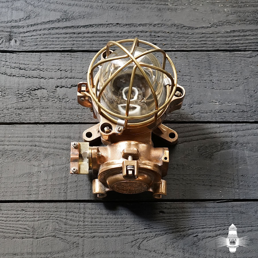Cast Bronze Kokosha Wall Light Trinity Marine