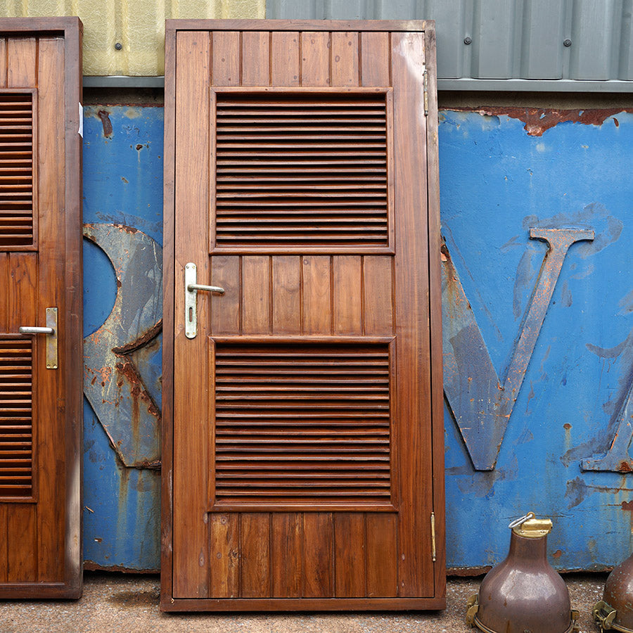 Original RMS Windsor Castle Louvre Ships Door – A Trinity Marine