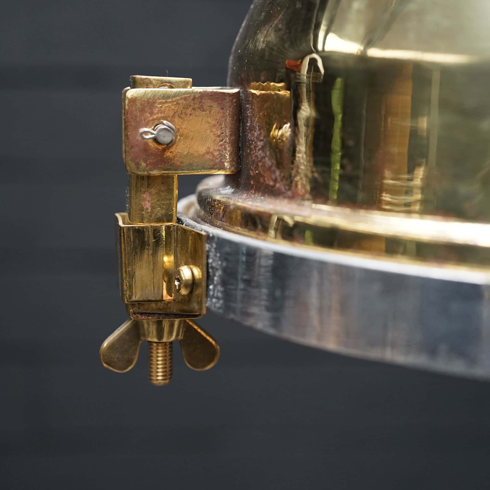 MV Grindanger Brass Cargo Pendant Light Trinity Marine