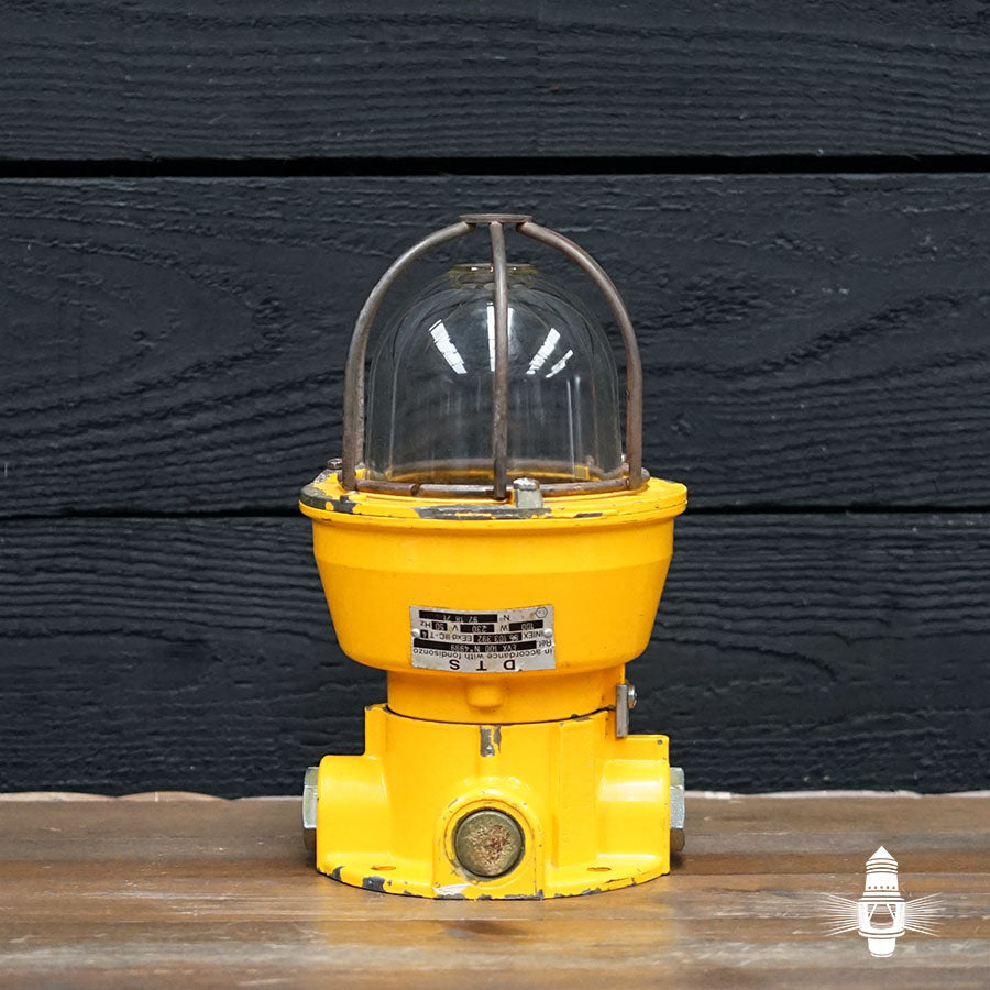 Original Ships Explosion Proof Bulkhead Light - Yellow Trinity Marine