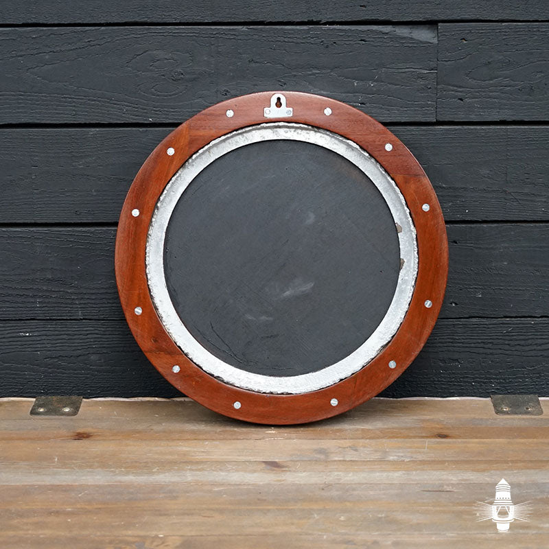 Original Ships Salvage Fixed Porthole Mirror - 19in Trinity Marine