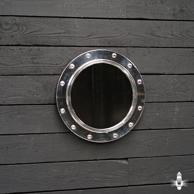 Original Ships Salvage Fixed Porthole Mirror - 19in Trinity Marine