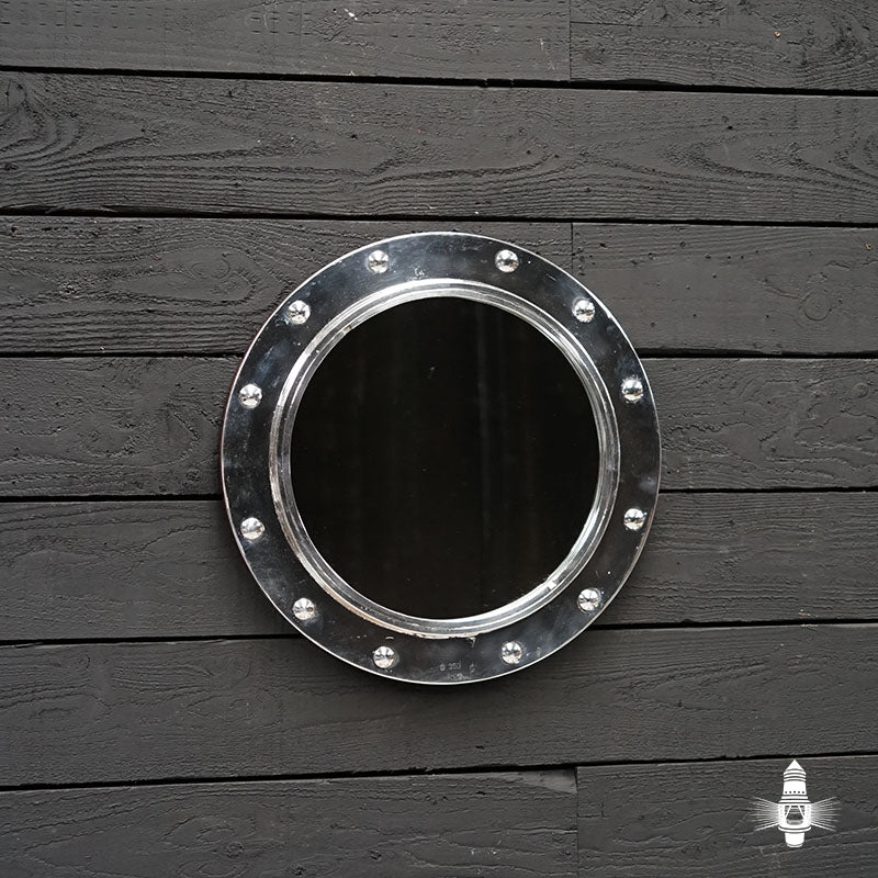 Original Ships Salvage Fixed Porthole Mirror - 19in Trinity Marine