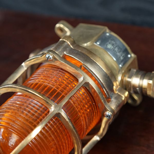 Pauluhn USA Bronze Helipad Light - Orange Trinity Marine