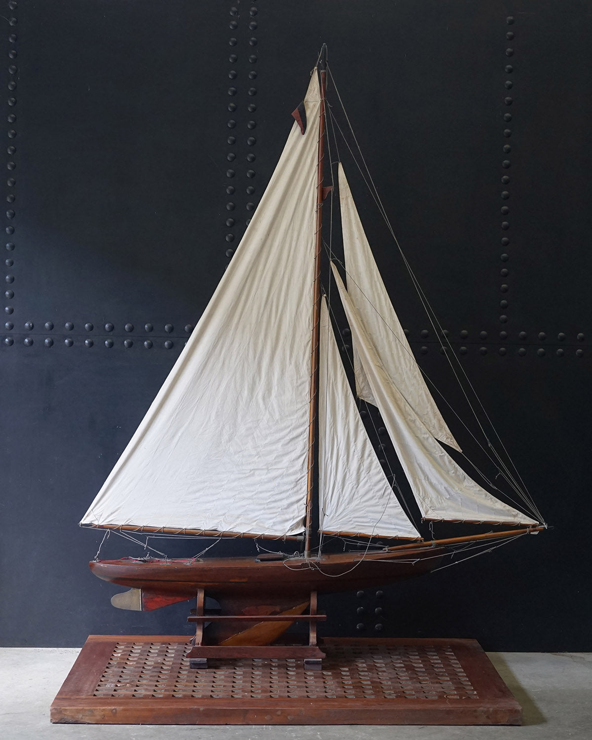 Original Large Pond Yacht C.1910 Trinity Marine