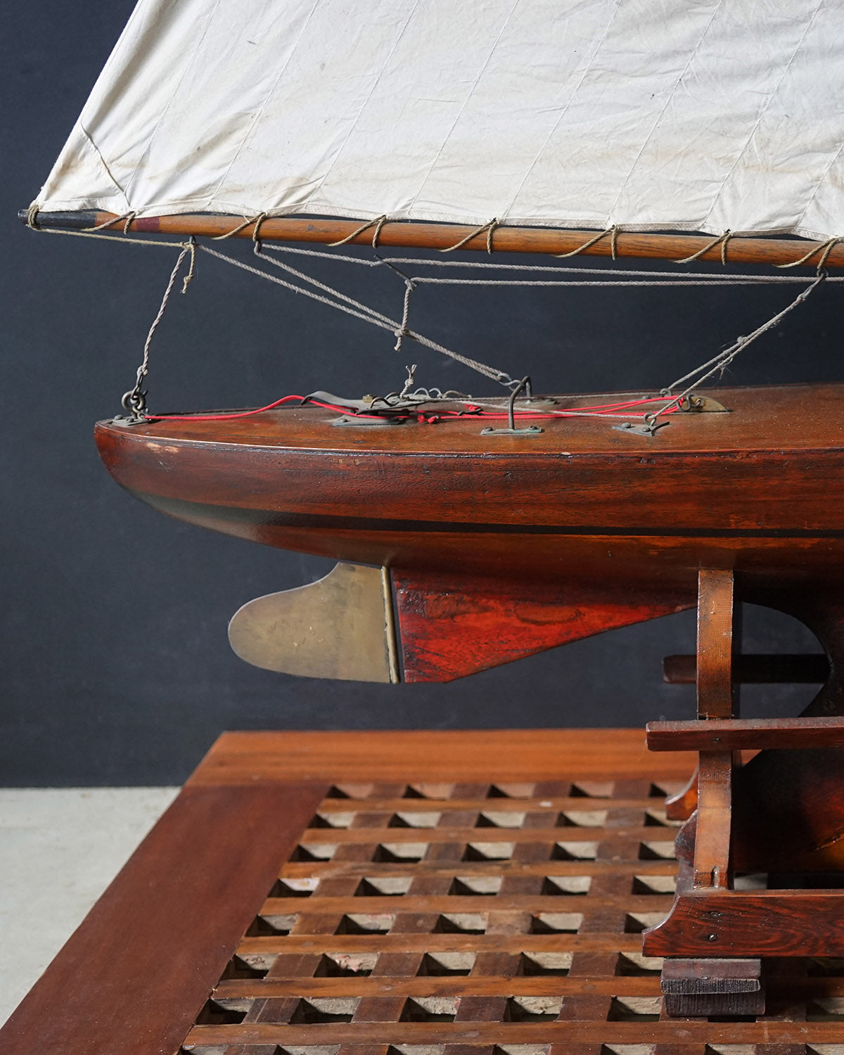 Original Large Pond Yacht C.1910 Trinity Marine