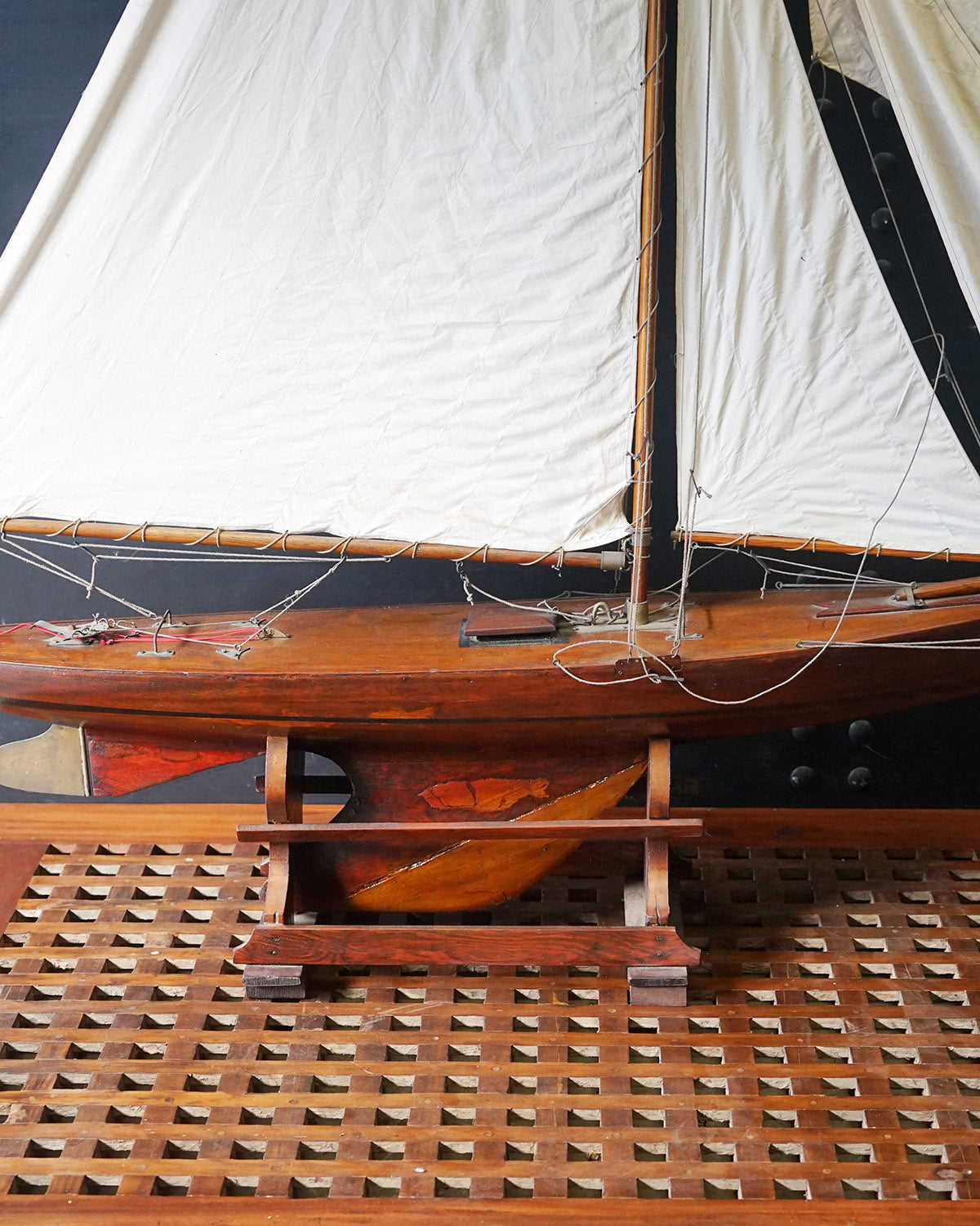 Original Large Pond Yacht C.1910 Trinity Marine