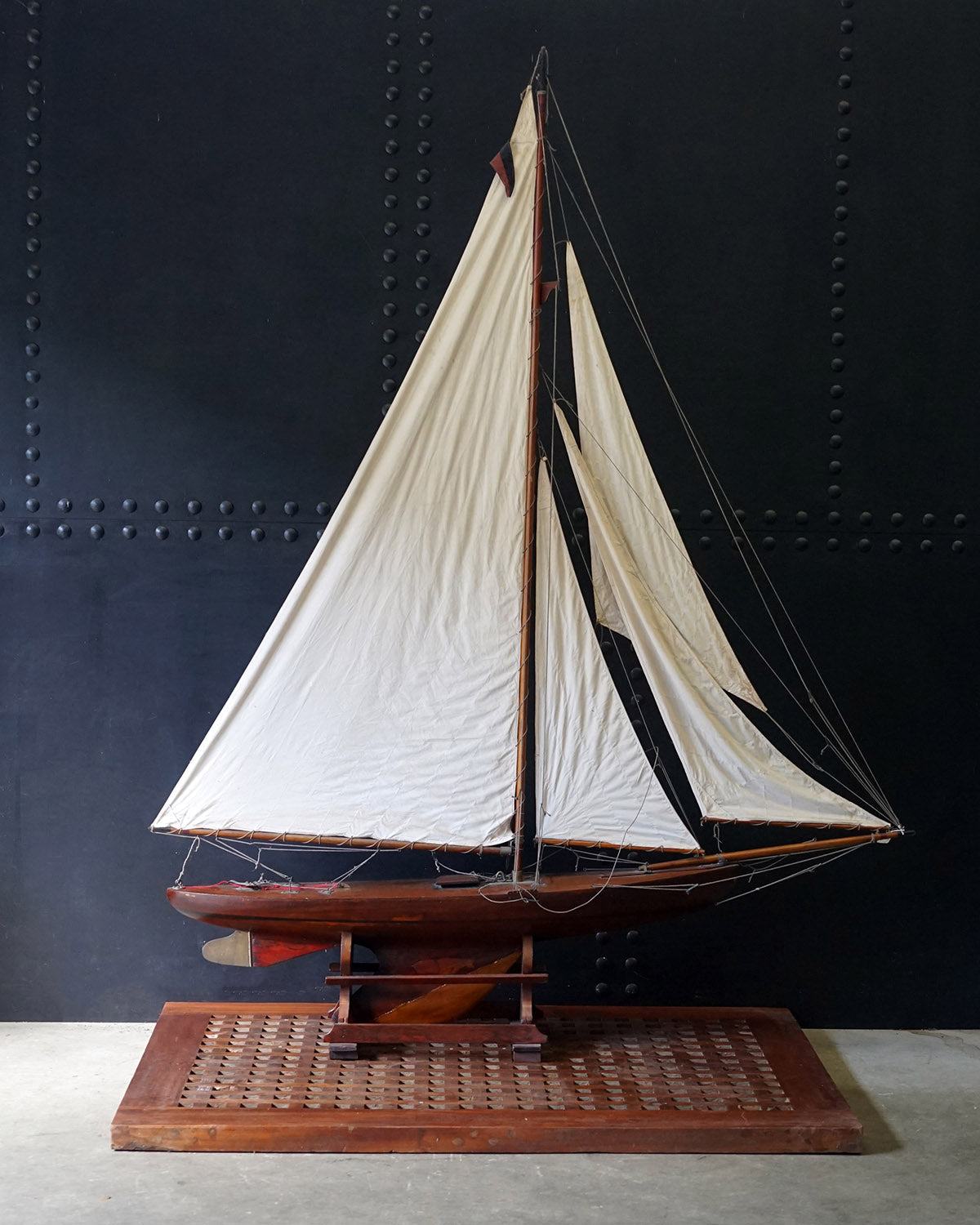 Original Large Pond Yacht C.1910 Trinity Marine
