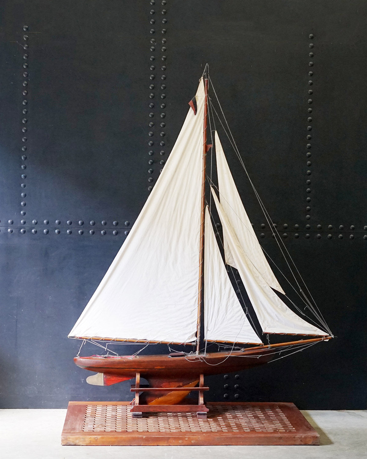 Original Large Pond Yacht C.1910 Trinity Marine