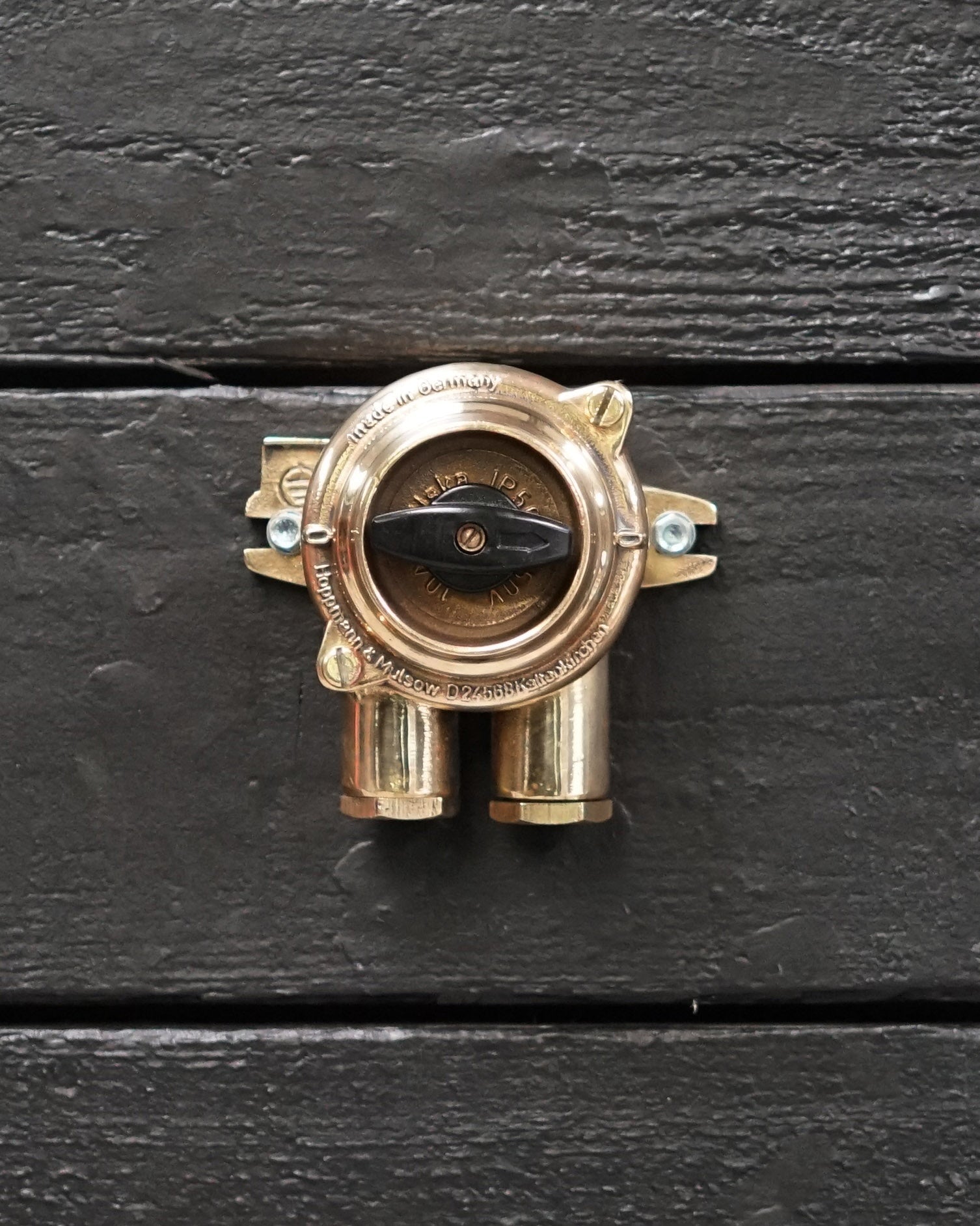 Industrial Marine Salvage Brass Light Switch Trinity Marine