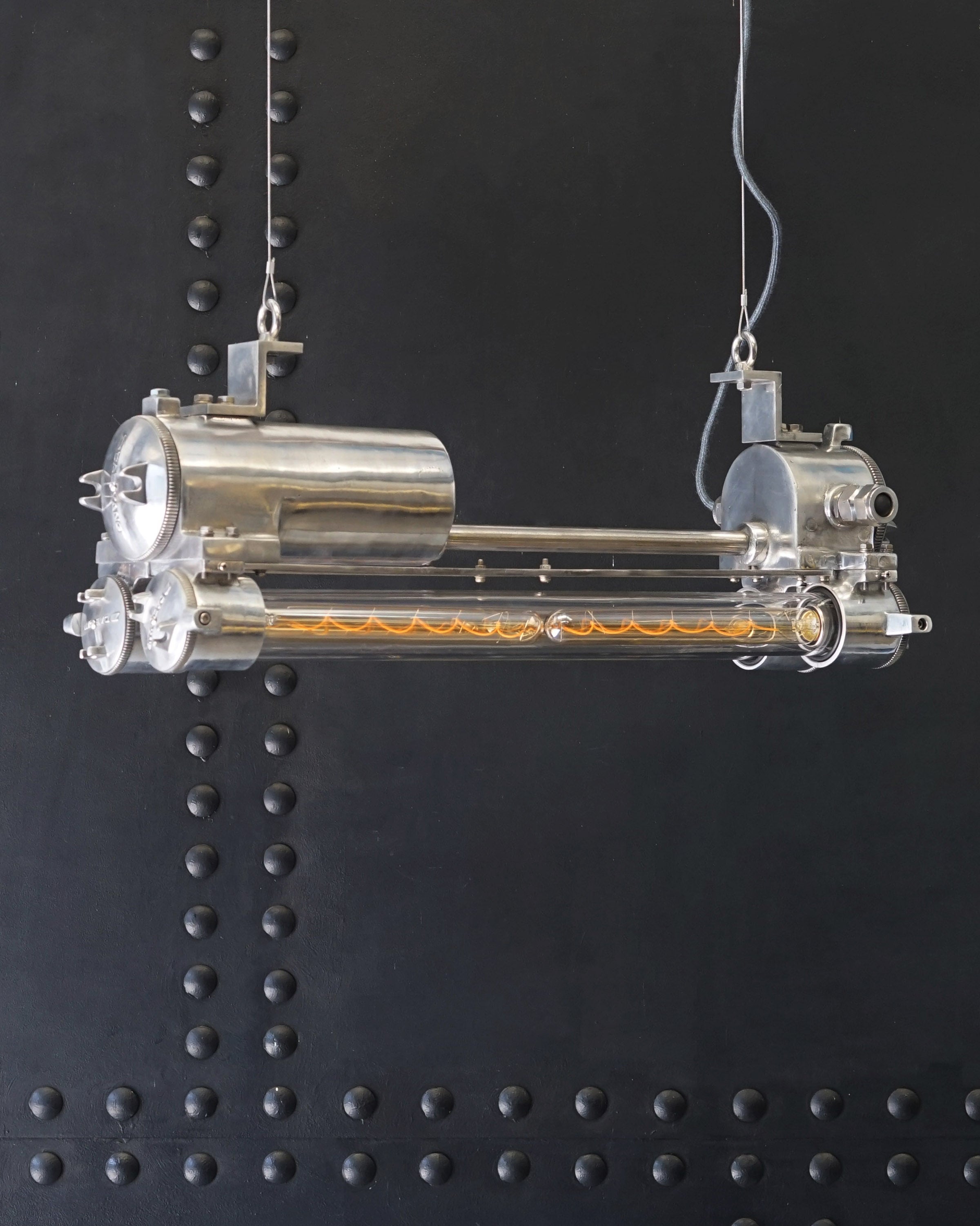Explosion Twin Tube Pendant Light - Original Trinity Marine