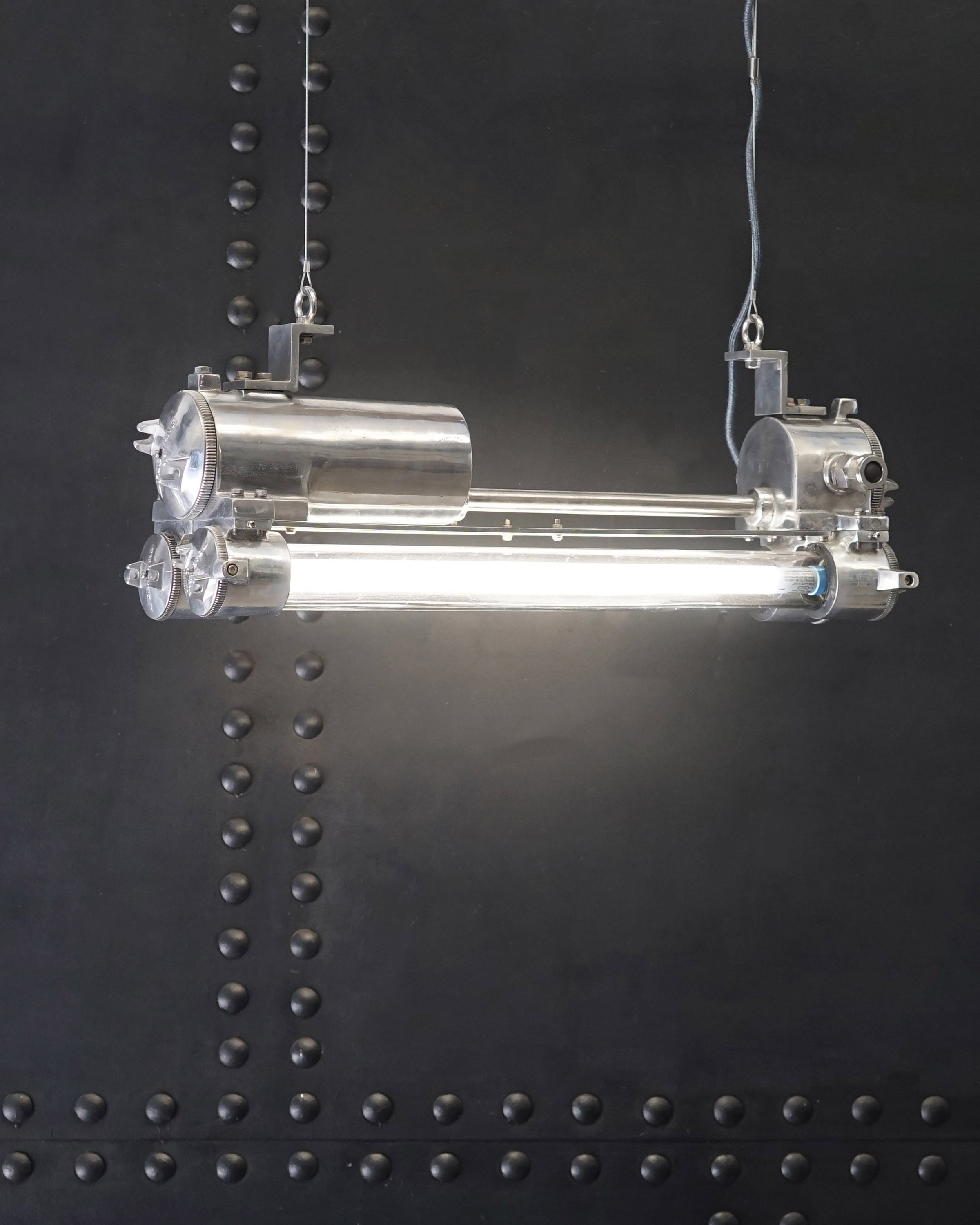 Explosion Twin Tube Pendant Light - Original Trinity Marine