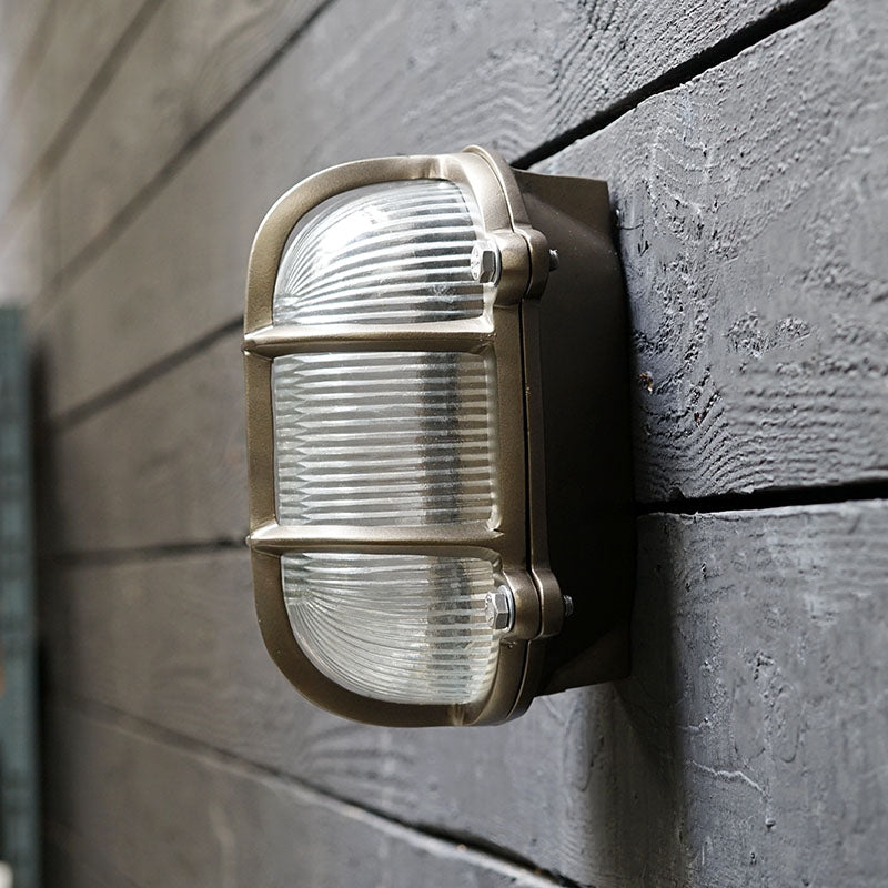 Oval Bulkhead Light - Gun-Metal Finish Trinity Marine