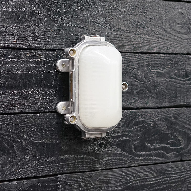 Oval Ships Bulkhead Opaque Glass Wall Light Trinity Marine