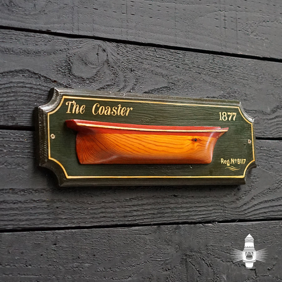 Painted Builders Half Hull - The Coaster Trinity Marine