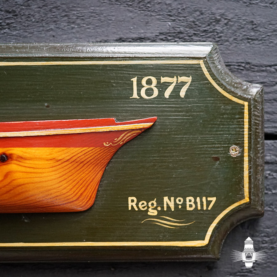 Painted Builders Half Hull - The Coaster Trinity Marine