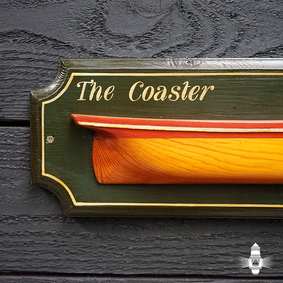 Painted Builders Half Hull - The Coaster Trinity Marine