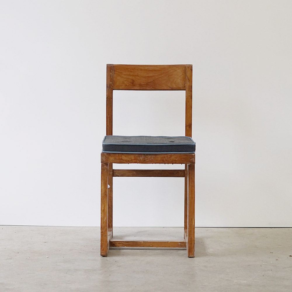 Pierre Jeanneret X- Leg Administrative Desk & Chair Set c.1960 Trinity Marine