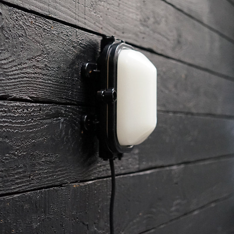 Prismatic Oval Bulkhead Light – Cannon Black Trinity Marine