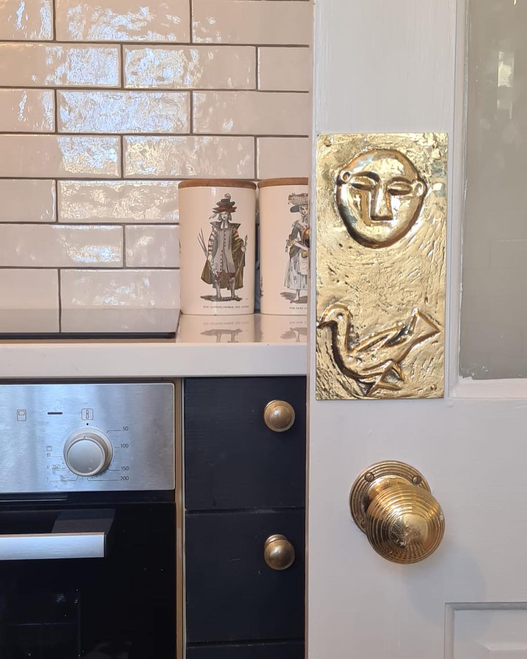 SS Kenya Castle / SS Amerikanis Liner Brass Relief Trinity Marine