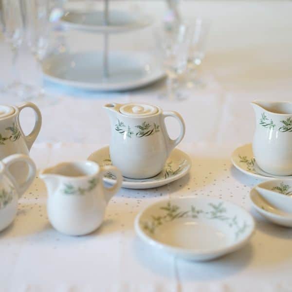 RMS Windsor Castle Tableware - Small Dish Set c.1950's Trinity Marine